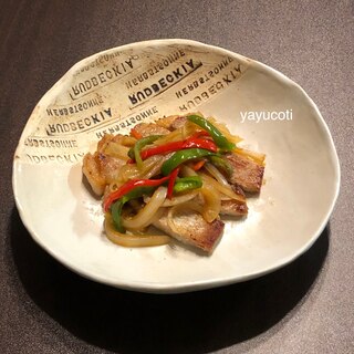 豚肉のソテー＊甘酢ソースかけ